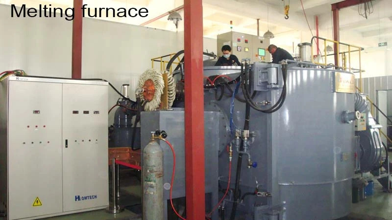 Pre-production smelting - Melting furnace